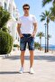 Regular Fit Jean Shorts (21-Cmlsrt)