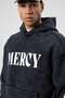 Red Oversize Sweatshirt - My Decision Remarks with Cardozing and Sierra Snow - 4