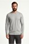 Men's Bamboo Round Neck Long Sleeve T-Shirt