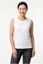 Women's Bamboo Round Neck Sleeveless T-Shirt