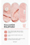 100% Cotton Hair Drying Cap/Towel with Elastic and Buttons Fuchsia D - 3