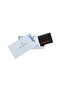 Women's Genuine Leather Large Wallet with Snap Closure Rfid Protected Charlotte Black Tan - 5
