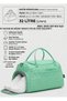 Kaff Green Crinkle Fabric Waterproof Sports and Travel Bag with Shoe Compartment 0818 and Front Pocket - 3