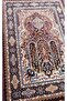 Tulip Altar Prayer Rug Ultra Luxury 100% Modal, Dense Woven Carpet Prayer Rug - Claret Red (80X120 cm) - 3