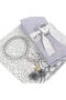 İpek Nur Tafta Prayer Rug Gray & Pearl Prayer Beads Gray & Gray Shawl & Zikirmatik - 3