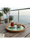 Asuan Handmade Rattan Tray 30 cm – Natural Wicker Presentation Tray, Bohemian Decorative Serving Tray - 7