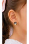 Kuromi Children's Steel Earrings