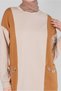Color-Blocked Track Suit Tunic with Chain Detail 43561 - 4