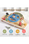 Montessori Wooden Car Steering Wheel Busy Board - 5