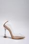 Women's Ten Princess Transparent Goblet Heeled Shoes 11cm Byndprs02 - 4