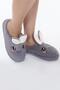 Women's Gray Rabbit Soft Furry Gondola House Slippers 3cm Byndfkb01 - 5