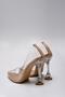Women's Ten Princess Transparent Goblet Heeled Shoes 11cm Byndprs02 - 7