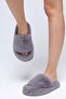 Women's Smoked Extra Soft Furry House Slippers 3cm Bynd01 - 2