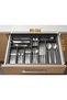 50X45 Cm. Anthracite Spoon and Ladle Set of 2 (Free Cutting) Can Be Cut up to 50X40Cm - 2