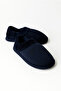 Navy Blue Men's Velvet Home Shoes Byndkdfbot01 - 5