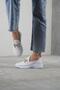 Women's White Gc Buckle Sneaker 4cm Byndsnkk04 - 2