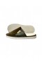 Unisex Khaki Velvet Leather Detailed House Slippers Byndhome02 - 3
