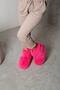 Women's Fuchsia Bumble Ultra Light Furry Slippers with Fur Inside 4cm Bynd03 - 4