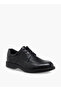 Men Ribbed Lace-Up Derby Shoes - 2