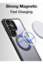 360° Rotate Ring Stand Case for Samsung Galaxy S26 Ultra – Black, Shockproof Protection - 6
