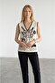 Women's Ethnic Patterned Knitwear Blouse