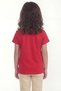 Printed Short Sleeve Girls' T-Shirt B6 - 4