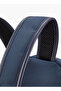 Solid Textile Backpack with Adjustable Straps - 6
