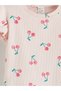 Lcw Baby Pink Baby Girl Ribbed Spanish Leggings and T-Shirt - 8