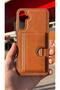 Galaxy A15 Velvet Card Holder Stand Case