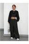 Women's Sweatpants 2-Pack - Black - Gray - Waist-Tied, Suitable for Daily Use, Comfortable Fit, Washable Fabric - 2