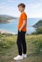 Busekids Boys' Trendy Multi-Colored Printed T-Shirt with Ribbed-Legged Elastic Bottom Set - 2