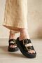 Women's Black Daily Slippers Tr19My02A - 6