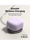 Silicone for Samsung Galaxy Buds 4 Pro / 4 Case with Carabiner - Lavender - 7