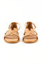Genuine Leather Camel Women's Sandals - Z267611 - 3