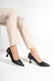 Grasse premium black high heel stiletto shoe - 2