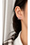 Multi-Bar Zircon Stone Women's Steel Earrings