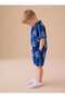 Boy's Palm Tree Summer Shirt and Shorts Set – Comfortable Fit 2-Piece Set - 3