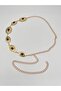 Gold Chain Belt Dress Belt Shirt Belt Coat Belt - 4
