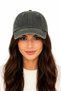 Vintage Washed Hat Khaki Color Adjustable Unisex Sports Hat - 5