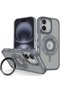 Sptmgldi iPhone 16 Cover with Magsafe Stand - (143427) Titanium Gray