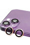 Sptmgldi New iPhone 15 Raze Metal Camera Lens (143616) - Pink