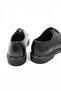 Black Classic Men's Shoes Flat Design Lace-Up Casual Model - 4