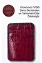 100% Genuine Leather Handmade Italian Card Holder Minimalist Design - 3