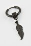 Sptmgldi Leaf Men's (144636) Steel Earrings-Black - 2
