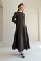 Zipper Detailed Dress 32-2859 - 8