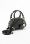 Iso Model Heart Charmli Black Women's Hand and Shoulder Bag - 3