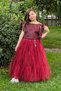 Girl's malibu style tulle and lace princess birthday dress - 2