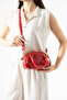 Iso Model Heart Charmli Red Women's Hand and Shoulder Bag - 2