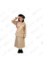 Police Girl Officer Costume for Kids – UAE Brown - 2