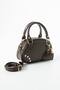 Women's Gold Detailed Heart Accessory Handbag and Crossbody Bag
